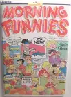 Morning Funnies Vintage Cereal Box 2"x3" Fridge Locker MAGNET Retro 80's