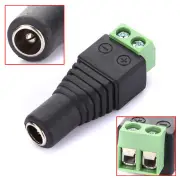 20 Pcs DC Power Female Plug Jack Adapter Connector Socket for CCTV Camera