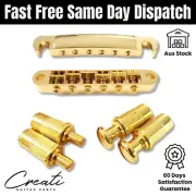 Nashville Tune-O-Matic Guitar Bridge Tailpiece Set Gold Epiphone® Les Paul®