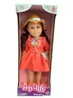 MyLifeAs Raegan Poseable 18 inch Doll, Brunette Hair, Green Eyes New