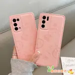 皮質RENO6手機殼5K網紅OPPORENO5PRO粉REON4可愛OPPRENO磨砂皮紋OPOPRENO哆啦A夢全包O