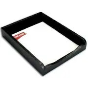 Dacasso A2201 Crocodile Embossed Leather Front-Load Letter Tray