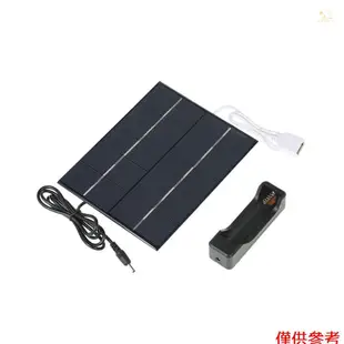 Sun6 3.5W 5V多晶硅太陽能電池板太陽能電池，適用於電源充電器USB端口18650電池充電