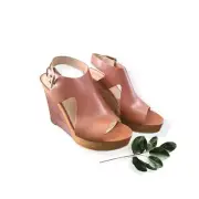 Immaculate Condition Michael Kors Josephine Wedge Sandals (Size: 9.5)