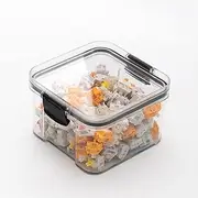 3 pcs Keyboard Switch Container, Switches Storage Box, Keycaps Container, Mechanical Keyboard Switches Can Transparent Plastic Sealed