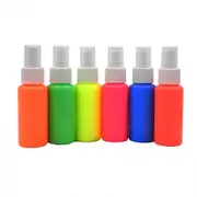 6 x 60ml Spritz Tie Dye Set UV Neon Collection With Free Blacklight