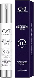 C14 Pearl Drop Primer Gel Base for All Skin Types, Oil-Free Cream for Long Lasting Make-up Base, 30 ml
