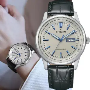 【CITIZEN 星辰】Mechanical 限量 Day-Date 日曆機械錶 男錶 手錶 母親節 禮物(NH8400-10A/42mm)