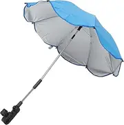 VANZACK Stroller Umbrella for Clip Sun Shade for Prams and Chairs Durable UV Protection Canopy for Outdoor Use Lightweight and Easy to Install