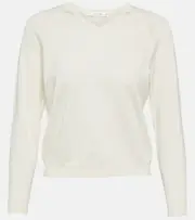 [The Row] The Row Corin silk-blend top AU 16 white