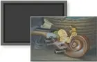 Pinocchio Jiminy Cricket Resting on Bass Fiddle Image 2 x 3 Refrigerator Magnet