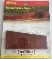 HORNBY SKALEDALE R8707 OO/1:76 RETAIN WALLS SLOPE 3
