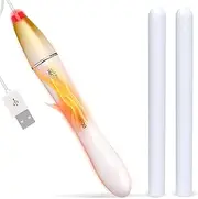 Toy Heating Stick LED Indicator Light Heating Stick 42 ℃ Automatic Fast Heating Portable Multifunctional Outdoor Heating Tea/Coffee/Water, Meat Stick Heating USB Hand Warmer with 2pcs Drying Stick
