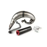Silencer STAGE6 Streetrace CNC Red MBK 50 X Power 2003-2004