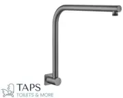 Ideal Series- Gooseneck Shower Arm (29) -BRUSHED GUN METAL