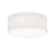 AFX ANF1214MB Anton 2 Light 13"W Flush Mount Drum Ceiling Fixture - White