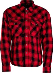 Claw Woody Lumberjack, shirt/textile jacket , color: Red/Black , size: 3XL