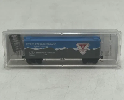 Micro-Trains Special Run N Scale Pepper Packing Co. 3rd Anniv. Boxcar - PPC1994