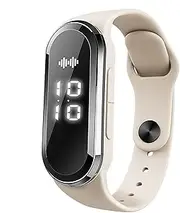 Grounding Bracelet - Men's Digital Watch,Anti-Static Ultrasonic Portable Rechargeable Gnat Prevention Bracelet for Elderly, Pregnant Women