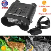 Head Mount IR Night Vision Binoculars 8X Digital Zoom 850nm Hunting Goggles