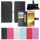 Leather Wallet Flip Case Cover For Samsung Galaxy S9/ J8 /J5 Pro/ J7 Pro /J2 Pro