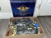 Stingray Cloud Leopard Pointed Toe Cowboy Boots by El General 1901 Mens Size 8