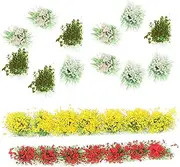 5 Boxes Artificial Grass Clusters Simulated Flower Cluster DIY False Flower Cluster Scenery Flower Cluster Miniature Static Scenery Model Artificial Flower Sand Table Resin