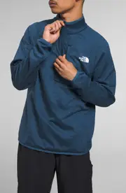 The North Face Canyonlands Quarter Zip Pullover in Shady Blue Heather-Npf at Nordstrom, Size Medium