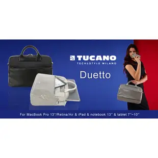 TUCANO Duetto 質感亮面時尚電腦包 13吋