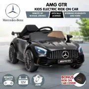 Mercedes Benz Licensed Kids Electric Ride On Car Remote Control Black