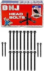DNJ HBK428 Head Bolt Kit/For 97-11 Ford, Mercury, Mazda, Land Rover/ 4.0L V6 SOHC Naturally Aspirated
