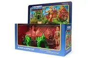 Super7 He-Man and Battle Cat Masters of The Universe Reaction Figures 3 3/4"