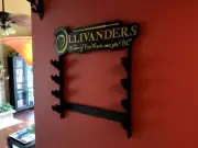 Harry Potter Ollivanders Shop Wall Mount Wand Display Rack Stand - Free Shipping