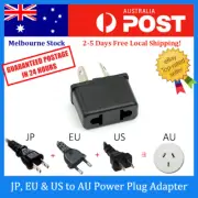 Europe EU / Japan JP / US to Australia AU AC Power Plug Adapter Travel Converter