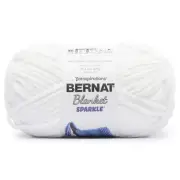 Bernat Blanket Sparkle Yarn-White - 2 Pack