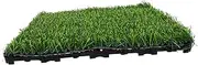 DOITOOL Lawn Floor Artificial Grass Mat Fake Turf Pad Life-Like Simulation Garden Decor Realistic Grass