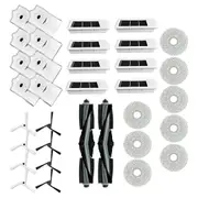 For Deebot X2, X2 Pro, Dex86 Vacuum Cleaners Roller Side Brushes Hepa Filters Mop Cloth Dust Bags R