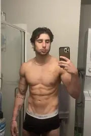 [Z138] Handsome Male Cute Model Showing Off Body And Muscled Physique