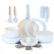 Aluminum Ceramic Nonstick Detachable Handle Cookware Set i