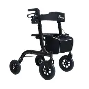 Rollator Walker for Seniors, Lightweight Foldable All Terrain Rolling Walker ...