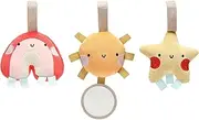Pearhead Stroller Toy Set of 3 - Rainbow