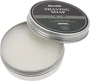 WOONEKY Mens Shaving Soap Shaving Cream Travel Natural Ingredients for Male Face Care Licorice Extract 100g