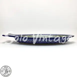 【SOLO 波蘭陶】CA 波蘭陶 30CM 魚型盤 CERAMIKA ARTYSTYCZNA