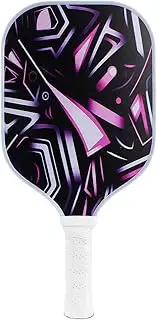 LED Pickleball Paddles – Lightweight LED Fiberglass Pickleball Racket, Fiberglass Pickleball Paddle | Outdoor Supplies, Comfortable Handle, Non-Slip, Nest Core