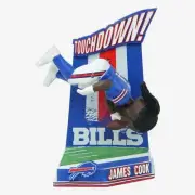 James Cook Buffalo Bills Touchdown Celebration Gamebreaker Bobblehead NFL