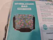 Vive Wheelchair Bag - Wheel Chair Storage Tote Accessory