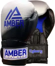 Amber Cyborg 101 Training Gloves for Boxing, Kickboxing, Muay Thai, Durable