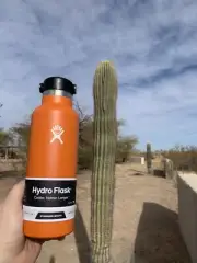 hydro flask 18 oz orange