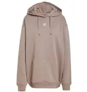adidas Originals Women’s Essentials Loose French Terry hoodie Trace Brown Size L