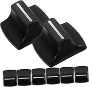 NUSITOU 8pcs Potentiometer Cap Mixer Accessories Fader Caps Console Mixer Slider Fader Knobs Mixer Slider Knobs Fader Knob Replacement Mixer Slider Caps Fader Knob Cap Fader Buttons